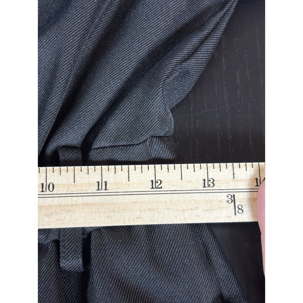 L'Academie The Inaya Revolve Jumpsuit Black Button Down Small Boilersuit - Picture 9 of 12